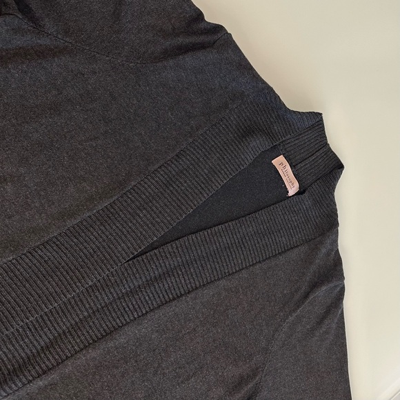 Philosophy | Charcoal Open Front Cardigan | Size 1X - Picture 8 of 13